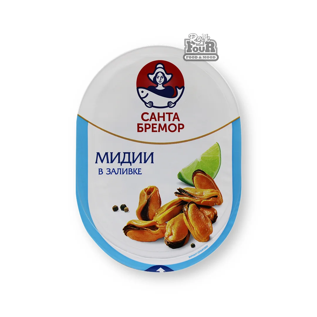 Мидии в заливке «Санта Бремор» 180г